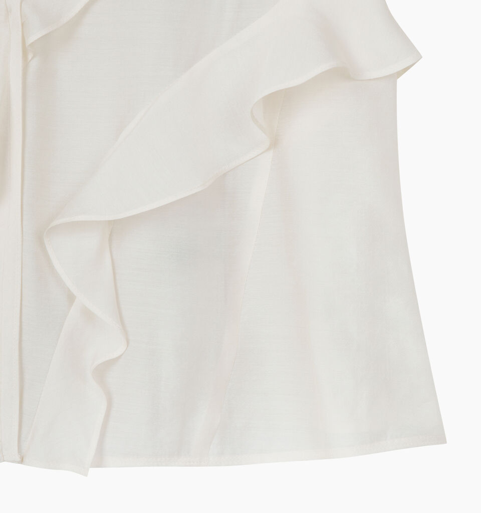 SHIRT - sisley k blouses - Creamy White | Sisley K image number 4